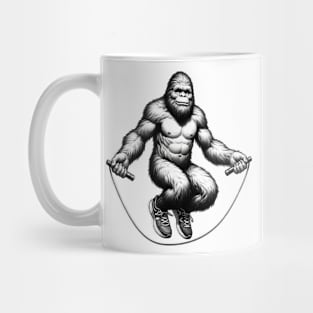 Bigfoot Jumping Rope Mug